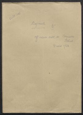 Dossier concernant un tableau allégorique de Cornelis Schut, offert en vente par Mr Agniez (Bruxe...