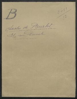 Dossier concernant deux panneauxpeints par Pourbus Portraits des Archiducs Albert et Isabelle, ap...