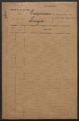 Dossier concernant le salon de la Société royale des Aquarellistes et l’acquisition à ce salon pa...