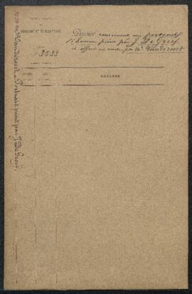 Dossier concernant un Portrait d’homme en uniforme d’officier des chasseurs éclaireurs signé J. D...
