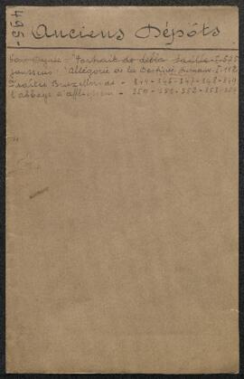 Dossier concernant des notes prises par le R.P. Willems du couvent d’Affligem dans les archives d...